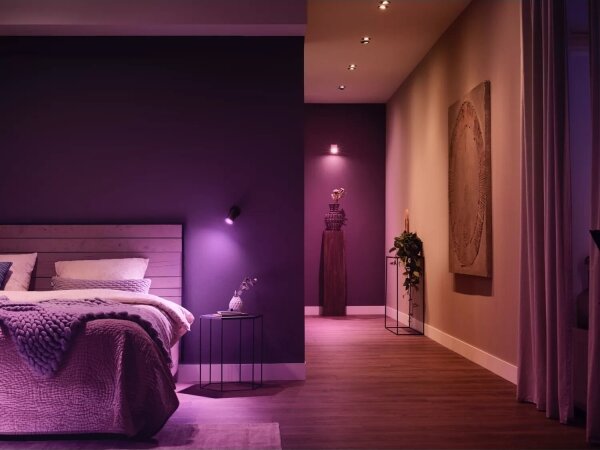 SET 2x bec LED RGBW dimabil Philips Hue WACA GU10/4,2W/230V 2000-6500K