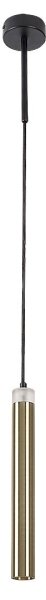 Lustră LED pe cablu Rabalux 72238 THELMA LED/10W/230V 4000K negru/auriu