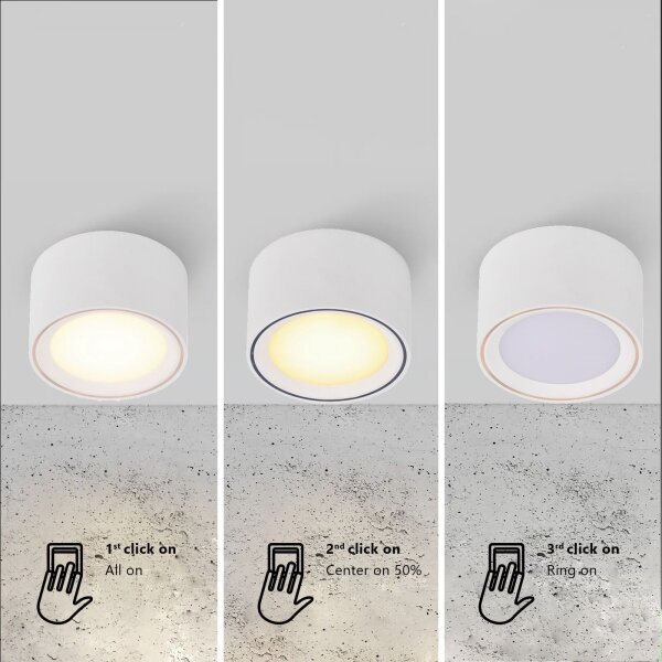 Nordlux - Spot LED dimabil FALLON LED/5,5W/230V alb