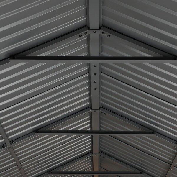 Copertină auto AVENBERG PAVILON 5 × 3 m – antracit