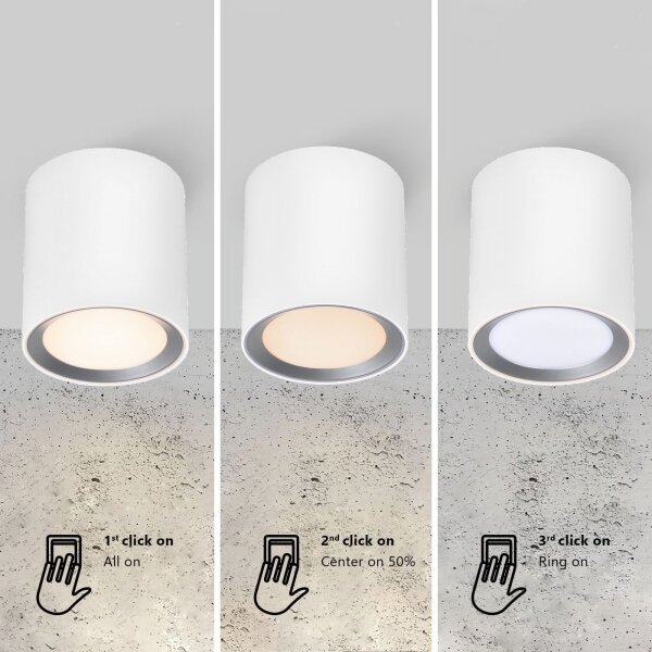 Nordlux - Spot LED pentru baie LANDON, 6,5W, 230V, IP44, alb