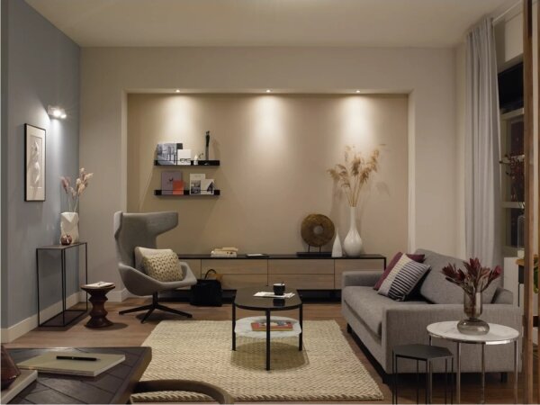 SET 3x bec LED dimabil Philips Hue WHITE AMBIANCE GU10/4,2W/230V 2200-6500K