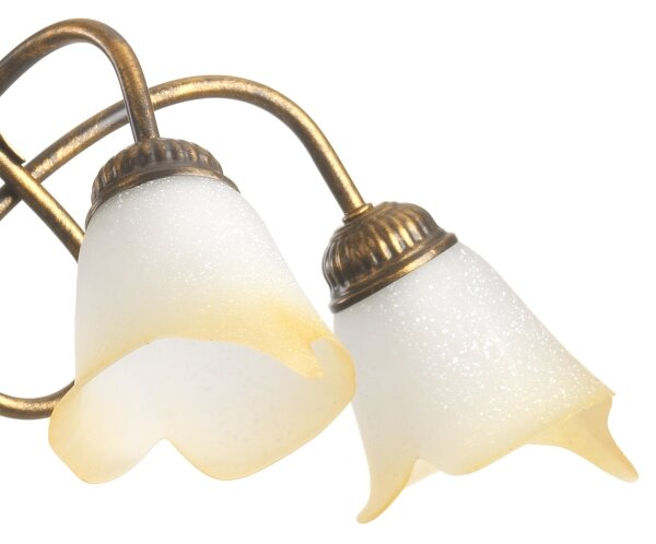 Lustră pe lanț ONLI DOPPIO GIRO 5xE14/6W/230V bronz