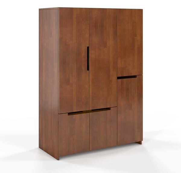Dulap lemn masiv TerraCraft Fag, 128 × 60 × 180 cm