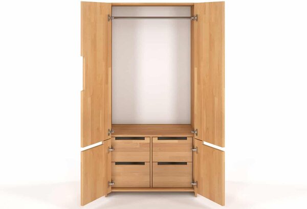Dulap lemn masiv TerraCraft Fag, 86 × 60 × 180 cm