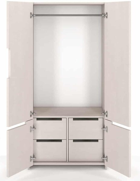 Dulap lemn masiv TerraCraft Fag, 86 × 60 × 180 cm