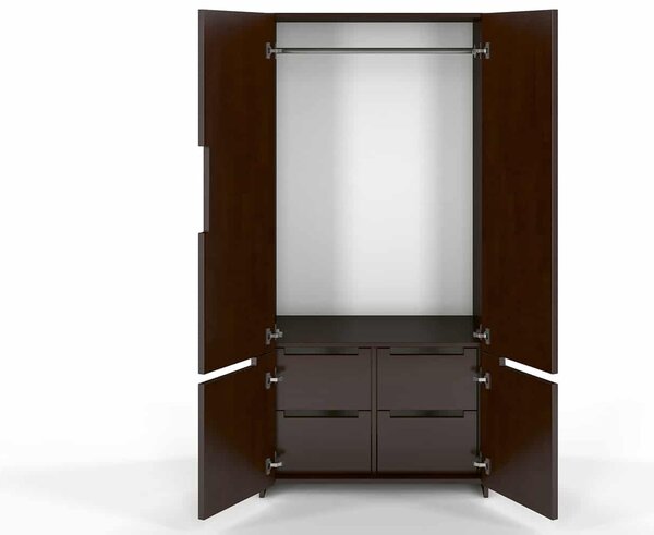 Dulap lemn masiv TerraCraft Fag, 86 × 60 × 180 cm