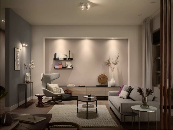 SET 2x bec LED dimabil Philips Hue WHITE GU10/4,2W/230V 2700K