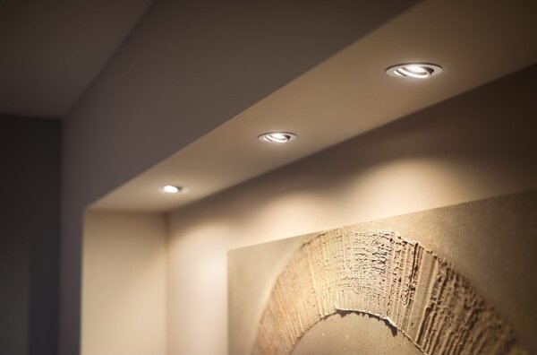 SET 3x corp de iluminat LED dimabil încastrat Hue MILLISKIN 1xGU10/4,2W/230V