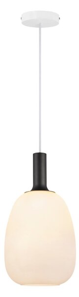 Nordlux - Candelabru pe cablu ALTON 1xE27/60W/230V alb/negru/alama