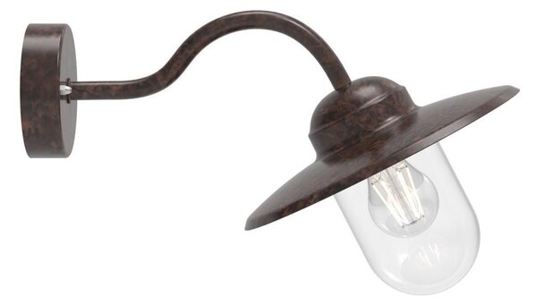 Lampă de perete de exterior Nordlux LUXEMBOURG 1xE27/60W/230V IP54 maro/patină