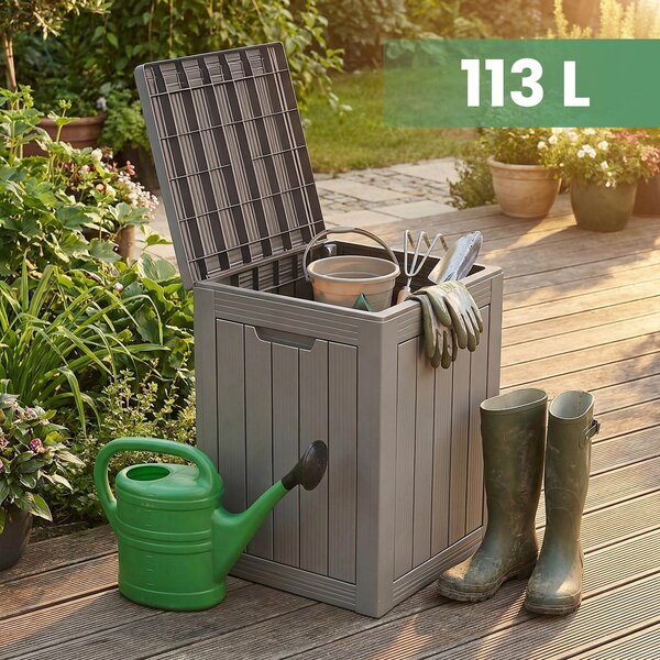 Cutie de grădină 113 L (gri). Promo -20%. 1152401