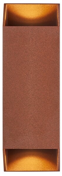 Aplică de exterior Nordlux NICO 2xGU10/35W/230V IP54 maro