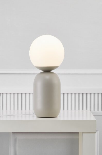 Lampă de masă Nordlux NOTTI 1xE14/25W/230V gri