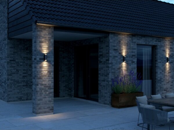Aplică de exterior Nordlux NICO 2xGU10/35W/230V IP54 negru