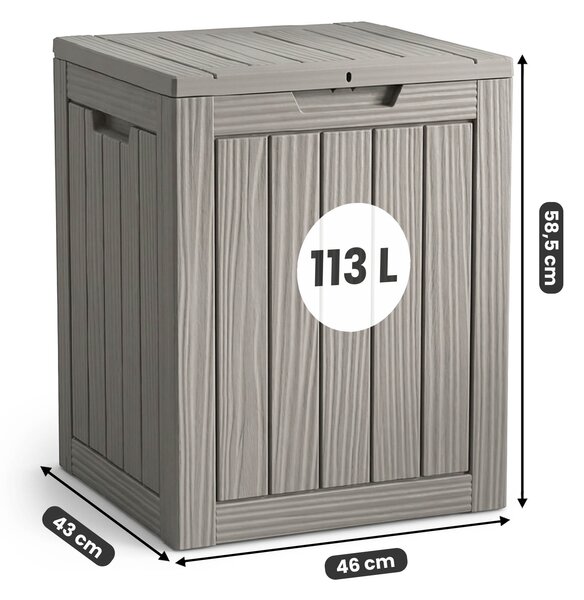 Cutie de grădină 113 L (gri). Promo -20%. 1152401