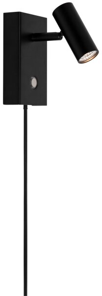 Nordlux - Spot LED de perete OMARI LED/3,2W/230V negru, dimabil