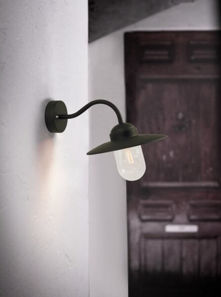 Aplică de exterior Nordlux LUXEMBOURG 1xE27/60W/230V IP54 negru
