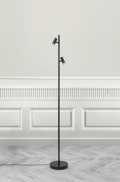 Lampadar LED dimabil Nordlux OMARI 2xLED/3,2W/230V negru