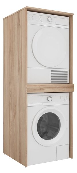 Dulap pentru mașina de spălat Lymfa 70 (stejar). Promo -17%. 1158106