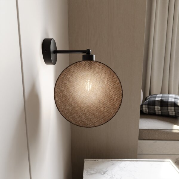 Lampă de perete MOTIF 1xE27/15W/230V bej