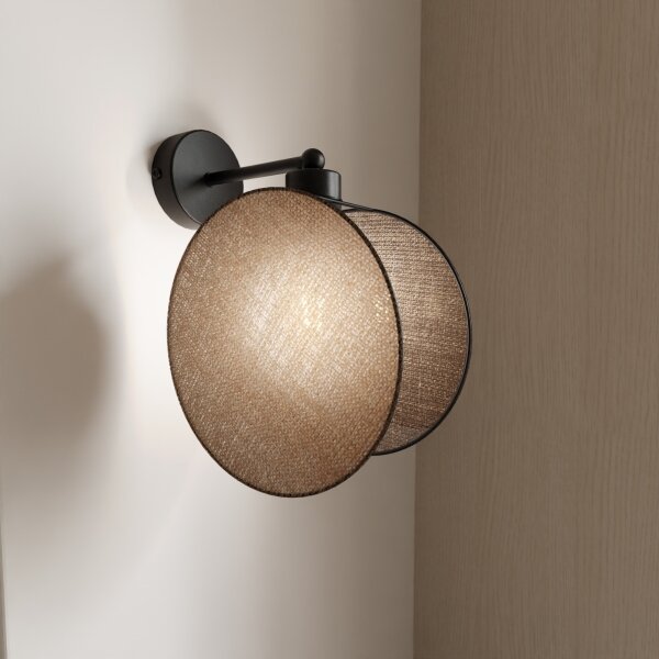 Lampă de perete MOTIF 1xE27/15W/230V bej