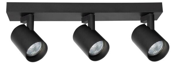 Spot VOLF 3xGU10/10W/230V negru