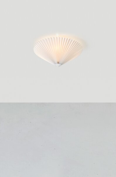 Plafonieră Markslöjd 108701 PLISADO 3xE14/40W/230V d. 42 cm alb