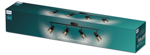 Spot Philips PALMS 4xE14/25W/230V