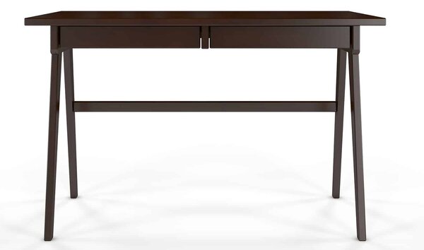 Birou lemn masiv Baraga Personalizabil, 120 × 65 × 75 cm - Alb