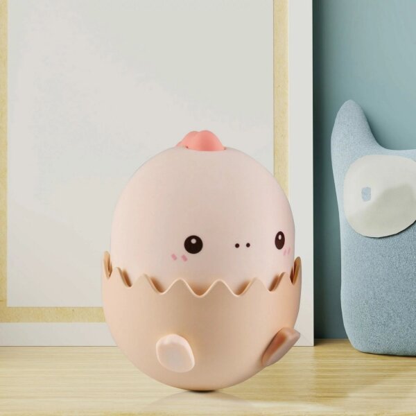 Lampă LED RGBW tactilă dimabilă pentru copii BABY DINO LED/0,75W/5V 1200mAh roz