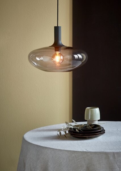 Lustră pe cablu Nordlux ALTON 1xE27/60W/230V negru