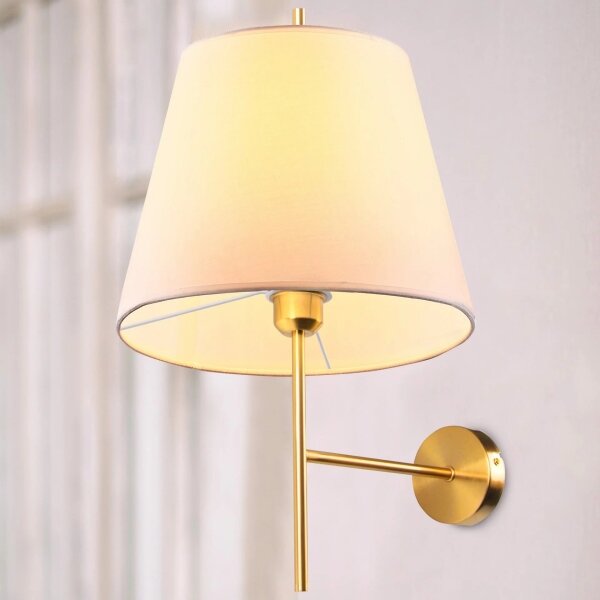Lampă de perete ELENA 1xE27/20W/230V alb