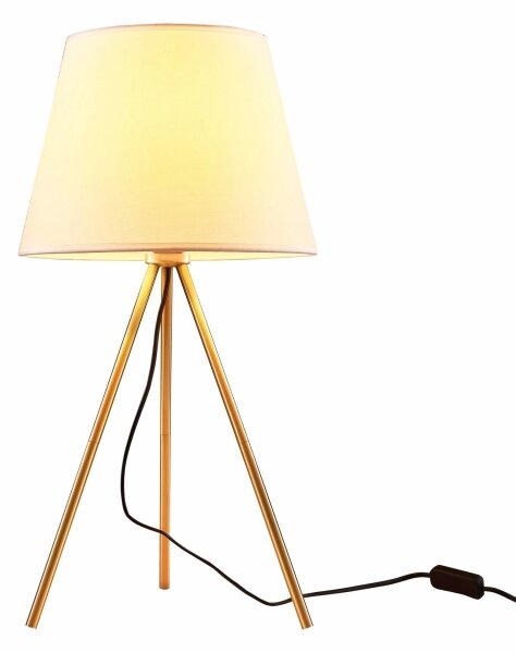 Lampă de masă ELENA 1xE27/20W/230V alb