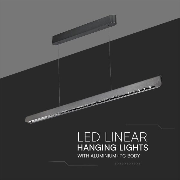 Candelabru LED pe cablu LED/36W/230V 3000/4000/6400K antracit