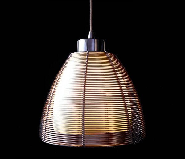 Lustră pe cablu Deko-Light 342025 FILO 1xE27/60W/230V d. 19 cm argintiu
