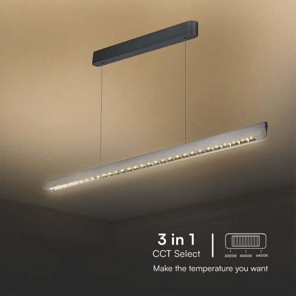 Candelabru LED pe cablu LED/36W/230V 3000/4000/6400K antracit