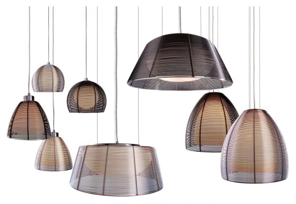 Lustră pe cablu Deko-Light 342032 FILO 3xE27/60W/230V d. 39 cm negru