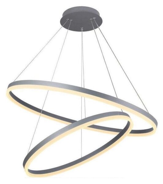 Lustră LED dimabilă pe cablu LED/100W/230V 3000-6500K + telecomandă