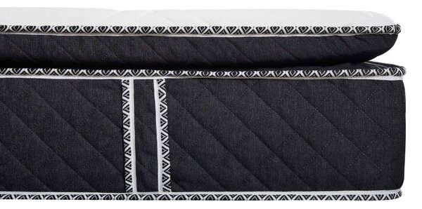 Saltea Model CloudNine, Arcuri Bonnell, Cu Memorie, Topper Integrat, 30cm - 90x200cm