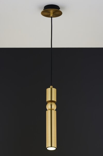 Lustră pe cablu Jupiter 2009 ALAS 1xGU10/10W/230V auriu