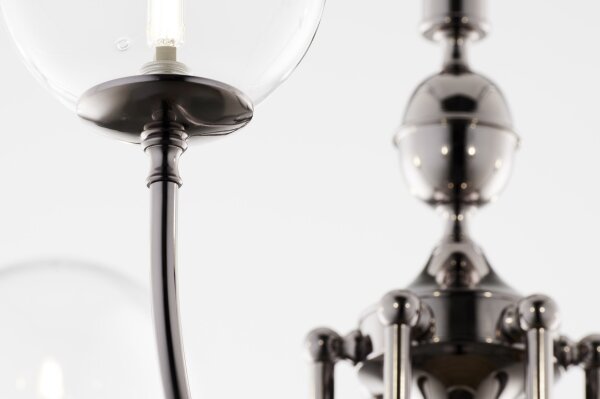 Lustră pe lanț Jupiter 2022 BRILLANTE 6xG9/10W/230V crom lucios