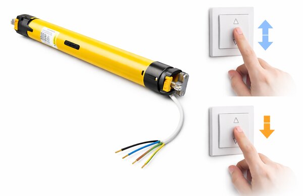 Motorizare cu 4 fire - basic A-OK pentru Jaluzele din Lemn 50 mm