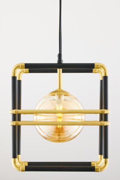 Lustră pe cablu Jupiter 2026 FIORI 2xG9/10W/230V negru/auriu/bej