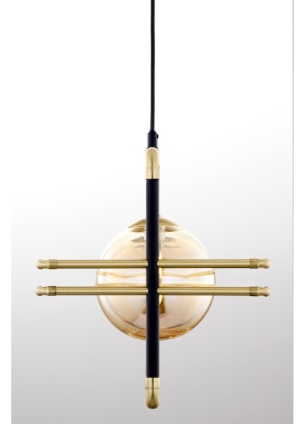 Lustră pe cablu Jupiter 2027 FIORI 3xG9/10W/230V negru/auriu/bej