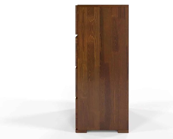 Comodă lemn masiv TerraCraft Pin 4 Sertare, 80 × 45 × 108 cm - Natural