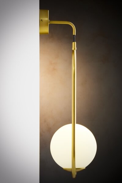 Lampă de perete Jupiter 2043 IGON 1xE14/40W/230V auriu