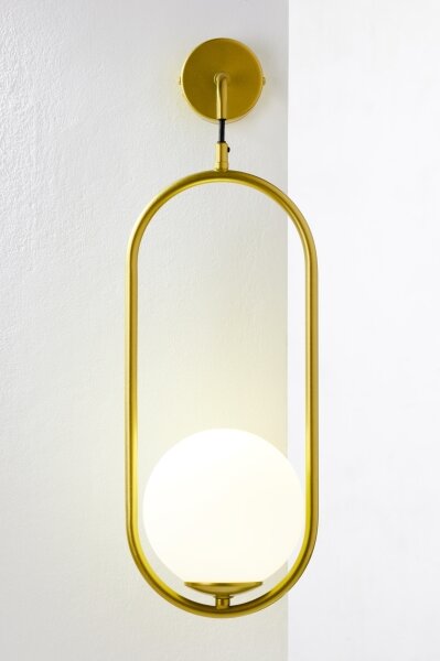 Lampă de perete Jupiter 2043 IGON 1xE14/40W/230V auriu