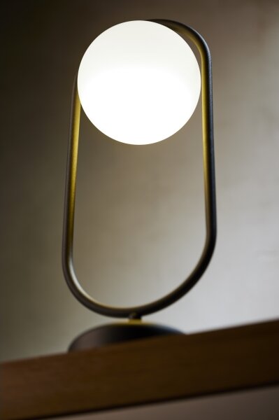Lampă de masă Jupiter 2044 IGON 1xE14/40W/230V negru