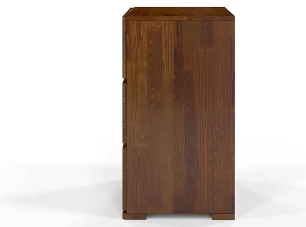 Comodă lemn masiv TerraCraft Pin 3 Sertare, 60 × 45 × 81 cm - Natural